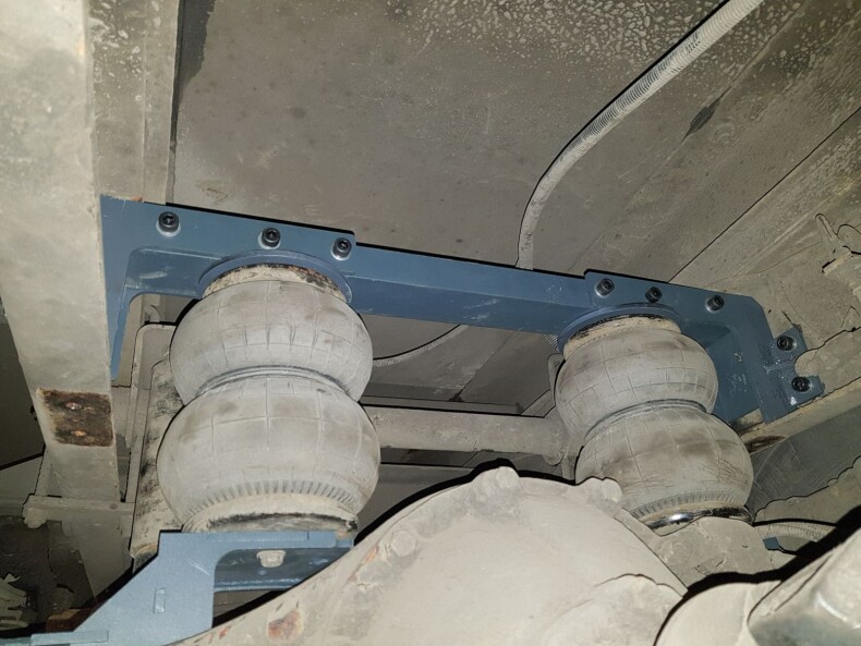 Пневмоподвеска Hyundai HD65/72/78 с АБС (05-), грузовой, задняя ось, Aride