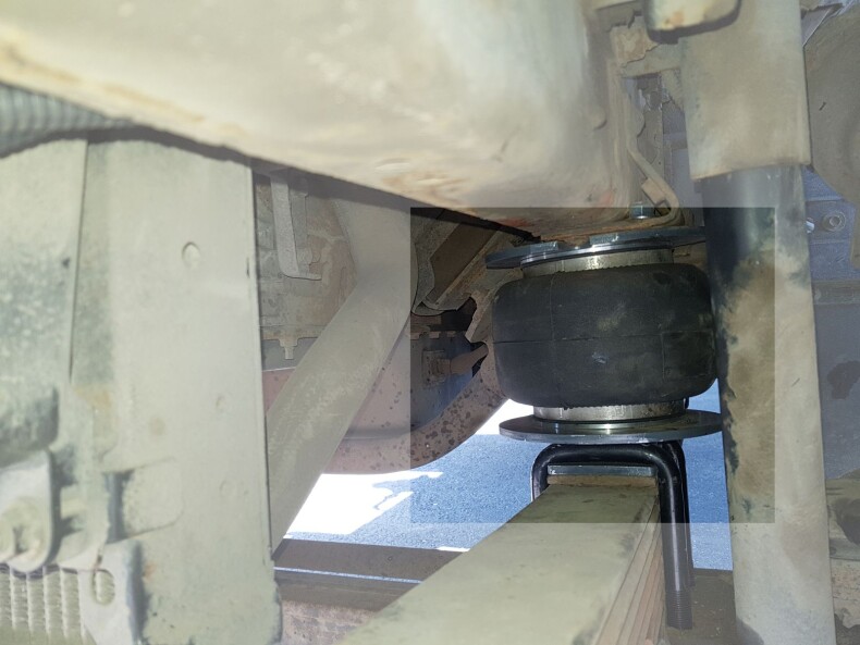 Пневмоподвеска Isuzu NQR75 (2013-), NQR 90/95, передняя ось, Airde